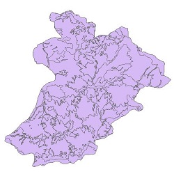 نقشه کاربری اراضی شهرستان مشگین شهر