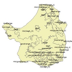 نقشه کاربری اراضی شهرستان اشنویه
