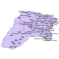 نقشه کاربری اراضی شهرستان سلماس