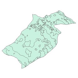نقشه کاربری اراضی شهرستان مبارکه