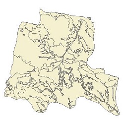 نقشه کاربری اراضی شهرستان بستان آباد