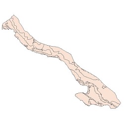 نقشه کاربری اراضی شهرستان کنگان