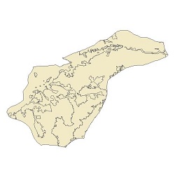نقشه کاربری اراضی شهرستان  مینودشت