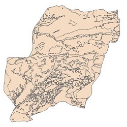 نقشه کاربری اراضی شهرستان کلاله