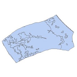 نقشه کاربری اراضی شهرستان  رضوانشهر