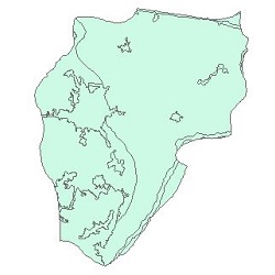 نقشه کاربری اراضی شهرستان رشت