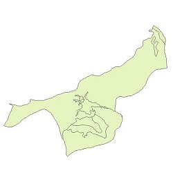 نقشه کاربری اراضی شهرستان لاهیجان
