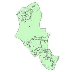 نقشه کاربری اراضی شهرستان سیاهکل