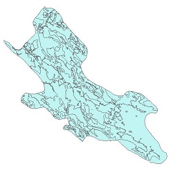 نقشه کاربری اراضی شهرستان سپیدان