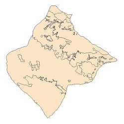 نقشه کاربری اراضی شهرستان  آبیک