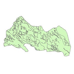 نقشه کاربری اراضی شهرستان سربیشه