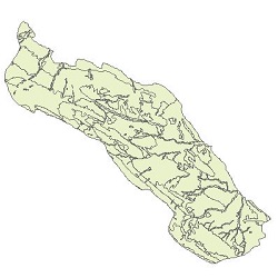 نقشه کاربری اراضی شهرستان کلات