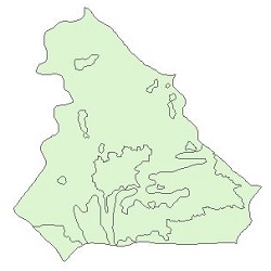 نقشه کاربری اراضی شهرستان قائم شهر
