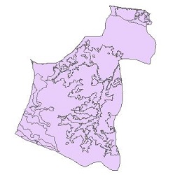 نقشه کاربری اراضی شهرستان چالوس