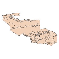 نقشه کاربری اراضی شهرستان بهشهر