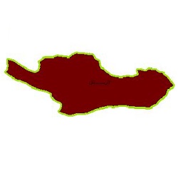 شیپ فایل محدوده سیاسی شهرستان لارستان