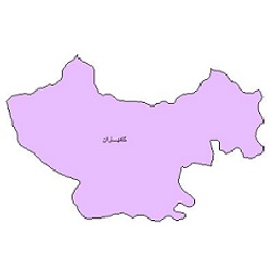 شیپ فایل محدوده سیاسی شهرستان کامیاران