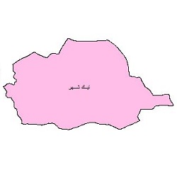 شیپ فایل محدوده سیاسی شهرستان نیکشهر