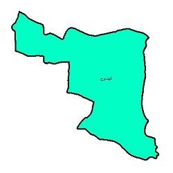 شیپ فایل محدوده سیاسی شهرستان کهنوج
