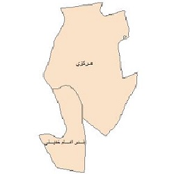 شیپ فایل بخشهای شهرستان  بندر ماهشهر