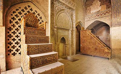 تحقیق آشنایی با معماری مسجد ساروتقی(اصفهان)