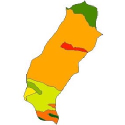 نقشه ی زمین شناسی شهرستان املش