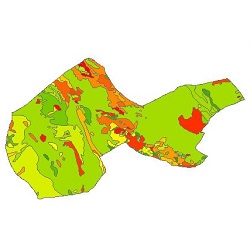 نقشه ی زمین شناسی شهرستان صدوق