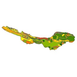 نقشه ی زمین شناسی شهرستان بندر لنگه