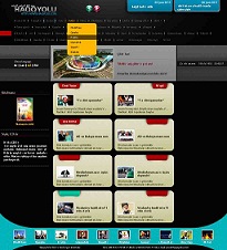 طراحی صفحه داخلی سایت فرمت psd